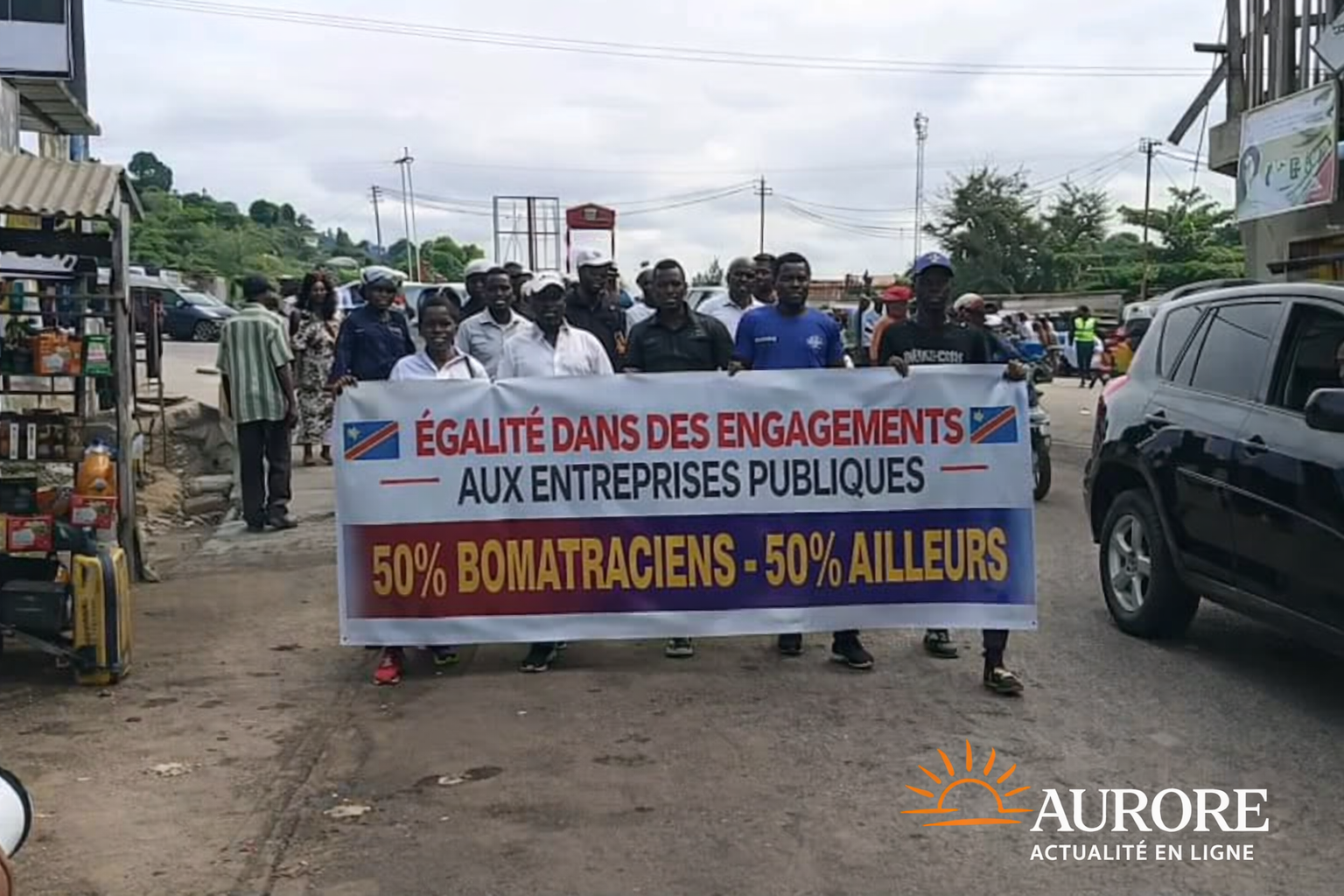Boma : des sit-in devant plusieurs entreprises publiques pour réclamer une meilleure représentativité locale