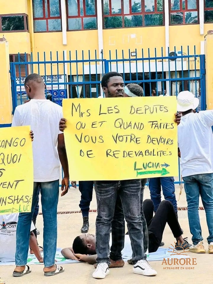 Matadi : le mouvement LUCHA dans la rue contre la recrudescence de l'insécurité dans la ville