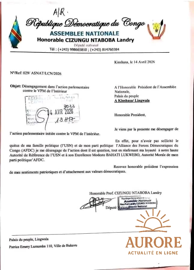 Assemblée nationale : un député se désengage d'une action parlementaire contre le VPM de l'Intérieur