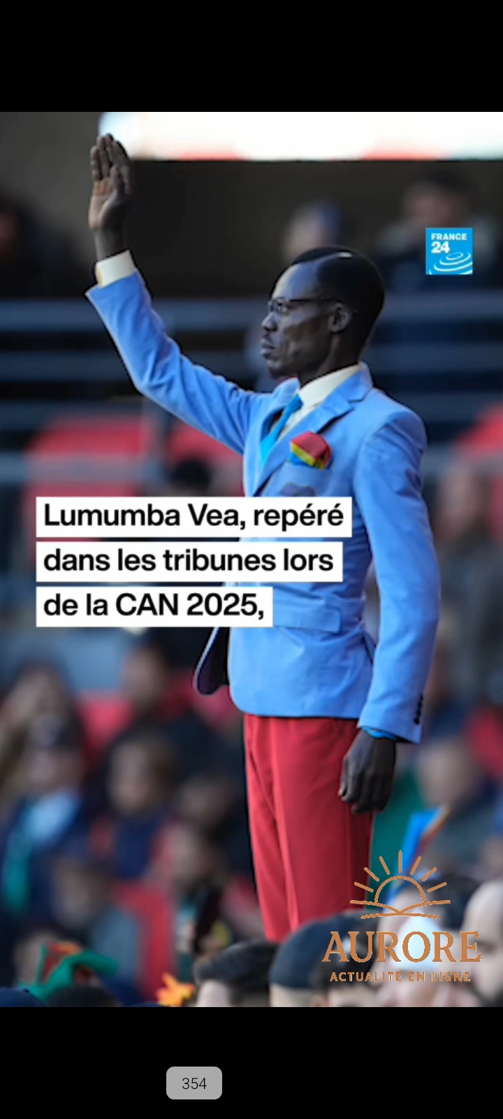 RDC : Lumumba Vea se retire de la politique après le refus de son adhésion à l’AVC