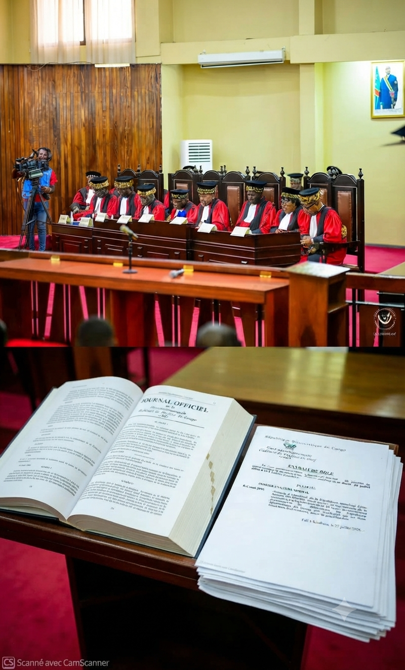 RDC : la Cour constitutionnelle examine la loi sur le référendum avant sa promulgation