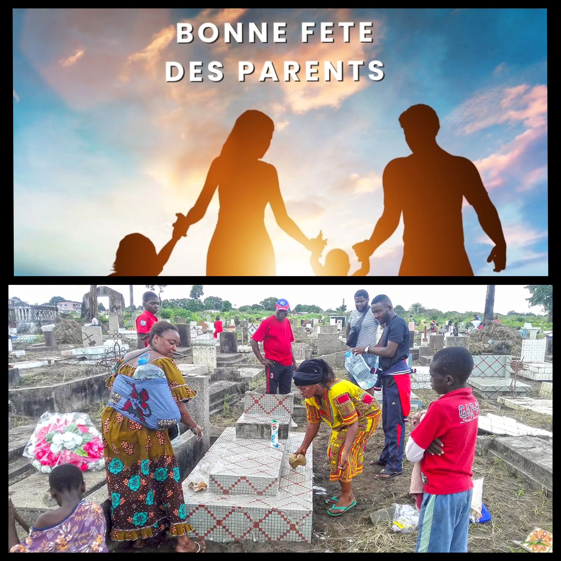RDC : la République célèbre la traditionnelle fête des parents entre recueillement dans les cimetières et hommages aux vivants