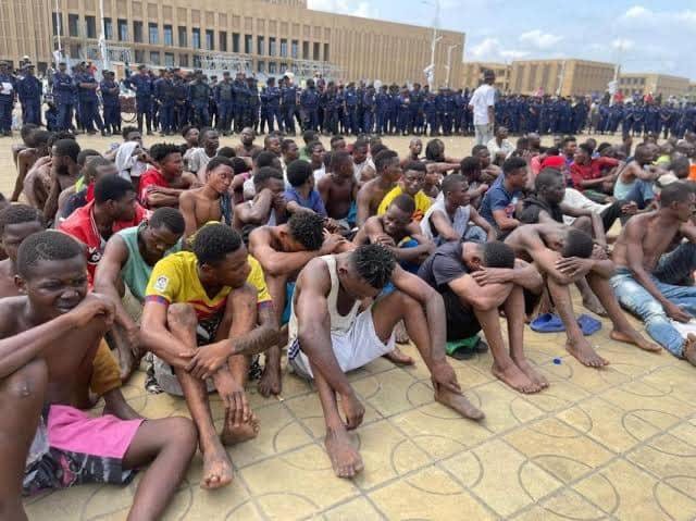 Kinshasa : 578 présumés fauteurs de troubles interpellés lors d'une vaste opération policière à la Gombe
