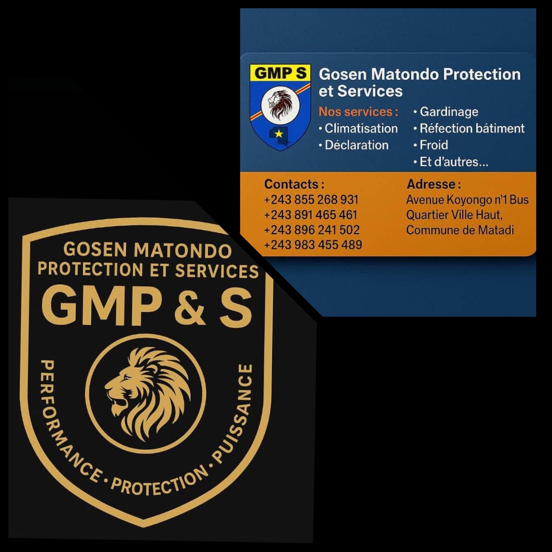 Gosen Matondo Protection et Services : une entreprise au service de la sécurité et du bien-être à Matadi
