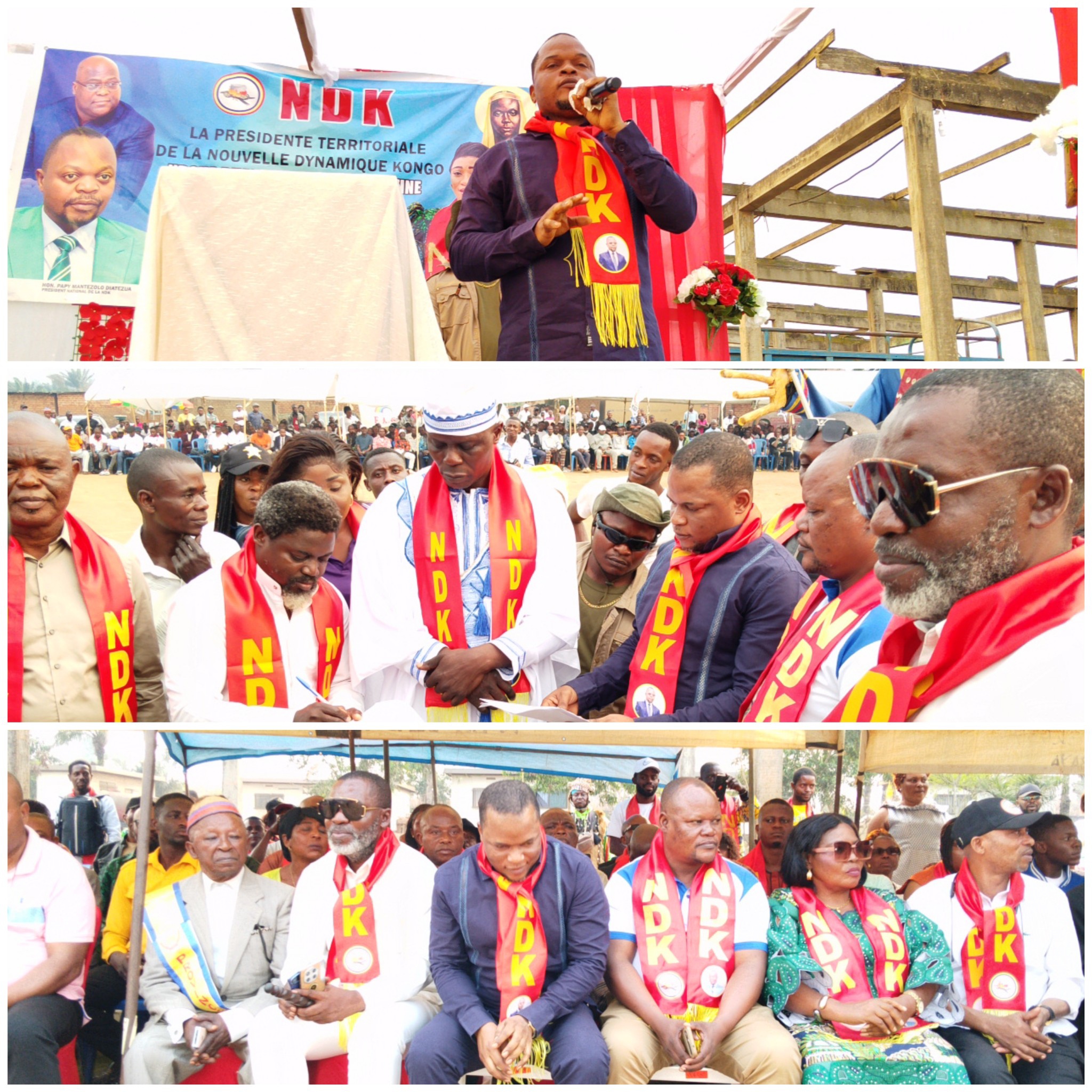 Seke-Banza : la NDK mobilise ses cadres lors d’une matinée politique à Kinzau-Mvuete