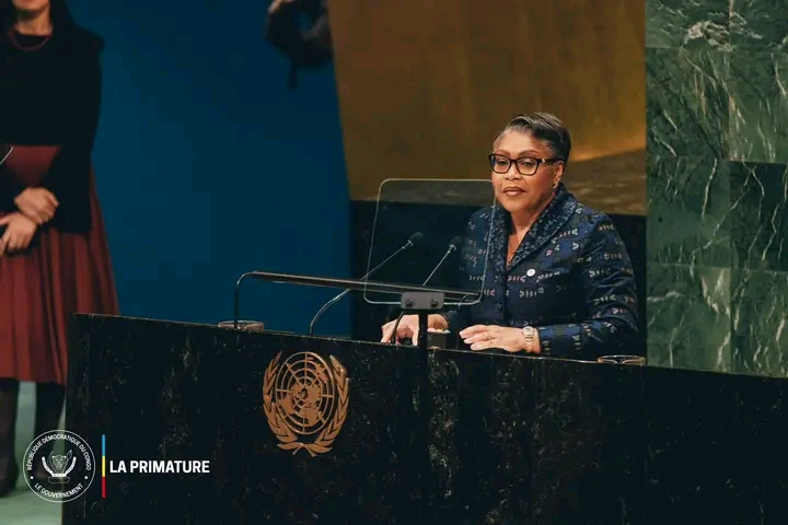 ONU : Judith Suminwa porte la voix de la RDC et exige le respect du droit international à la tribune de l’Assemblée générale